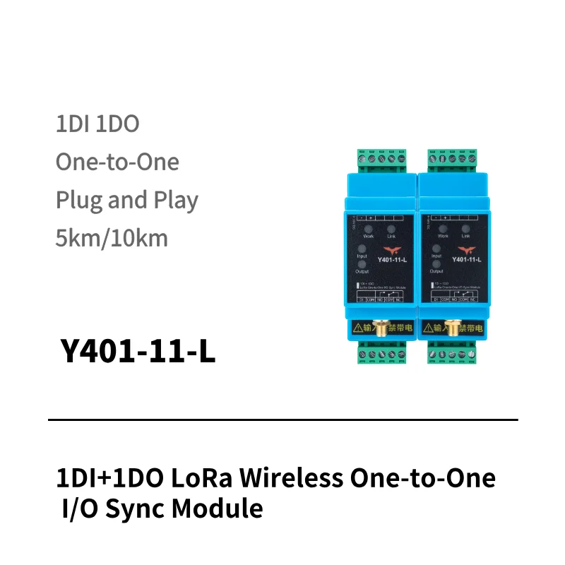 I/O Sync modules with 1 digital input & 1 relay output